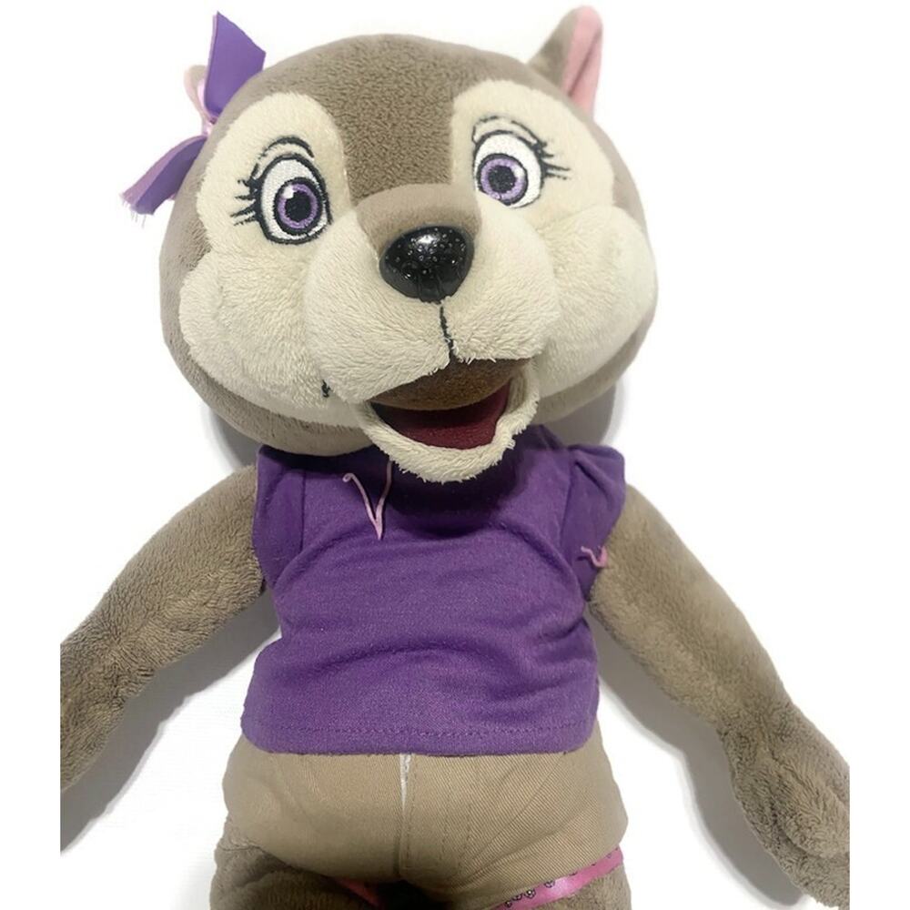 Violet the Wolf 17" Plush Stuffed Animal Great Wolf Lodge Mascot by Fiesta - Picture 4 of 9